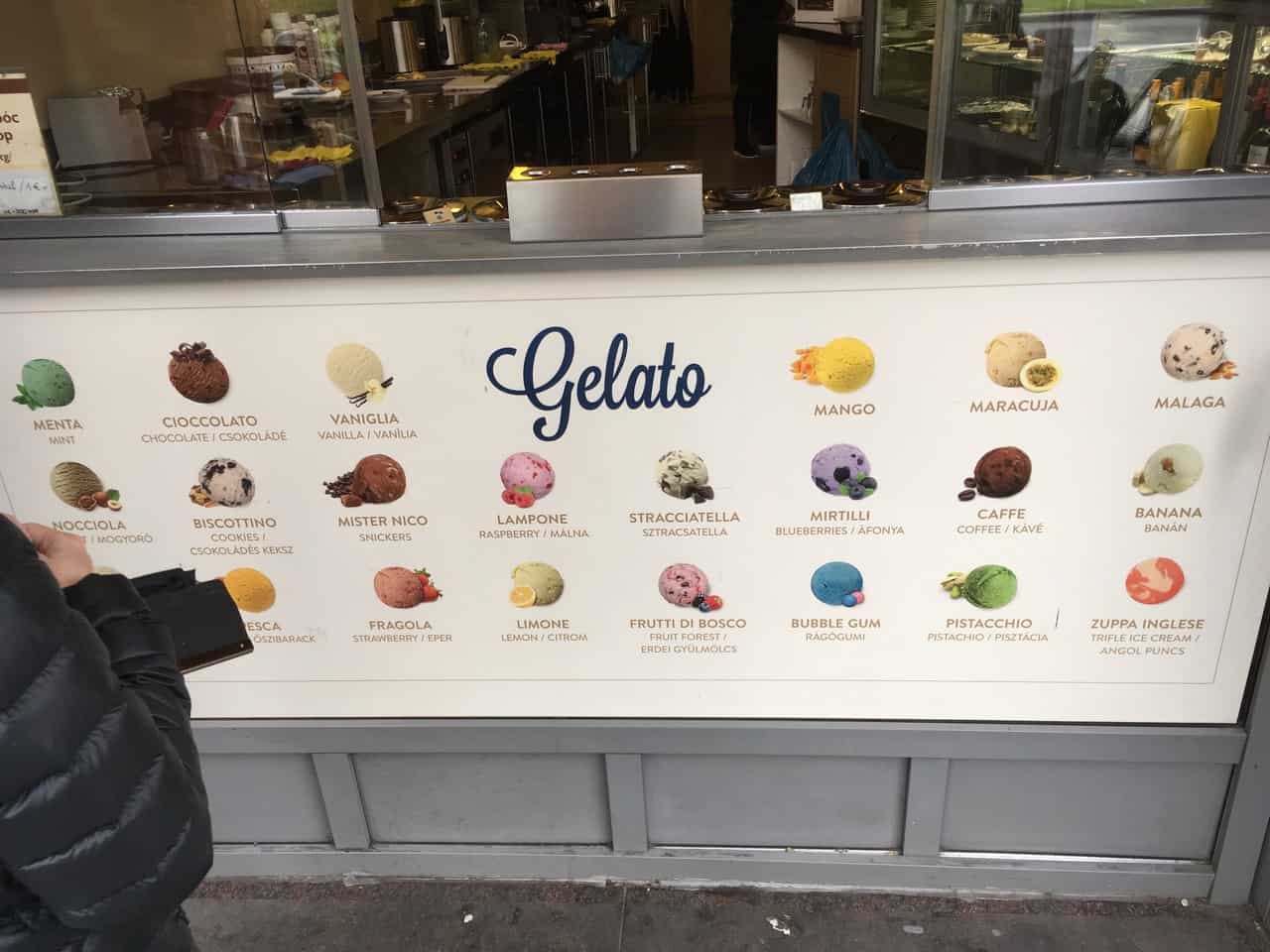 Budapest gelato